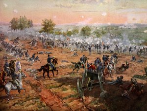 Die Schlacht von Gettysburg, 1.-3. Juli 1863